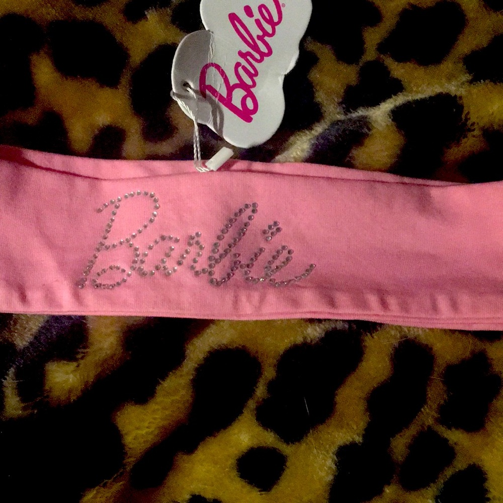 Barbie Logo Rhinestones Headband NWT